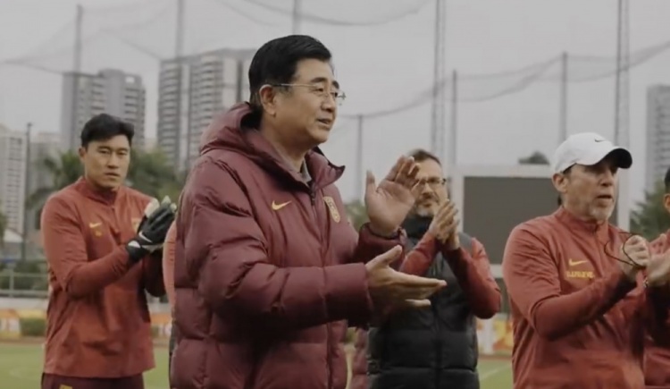  U20亞洲杯開(kāi)賽在即，足協(xié)主席宋凱探班U20國(guó)青隊(duì)