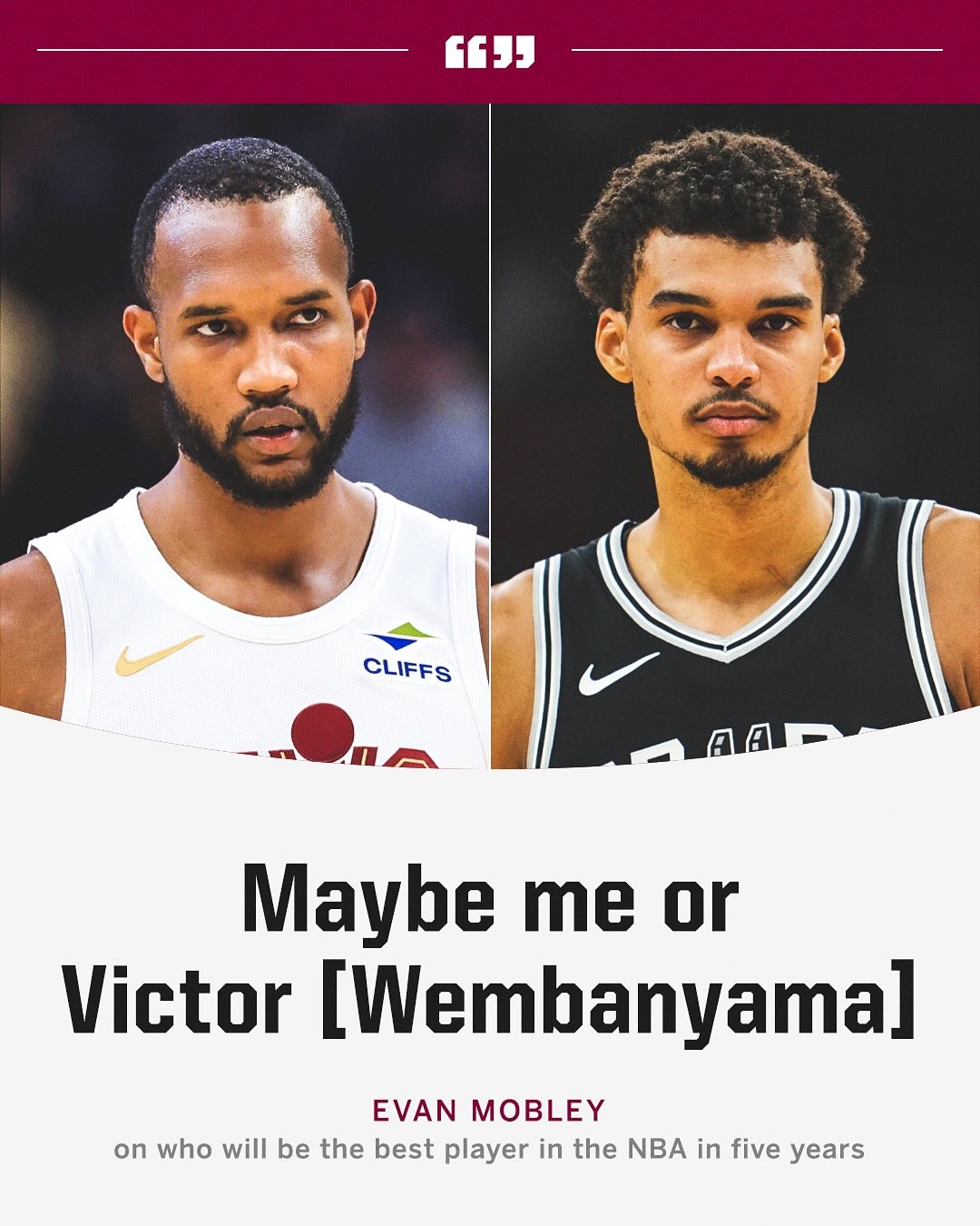  未來5年NBA最好的球員會(huì)是誰？莫布里：可能是我或者文班亞馬