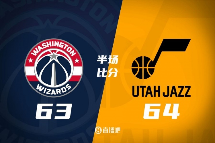  狀元之爭(zhēng)！半場(chǎng)戰(zhàn)報(bào)：奇才63-64落后爵士 薩爾20分&塞克斯頓16分
