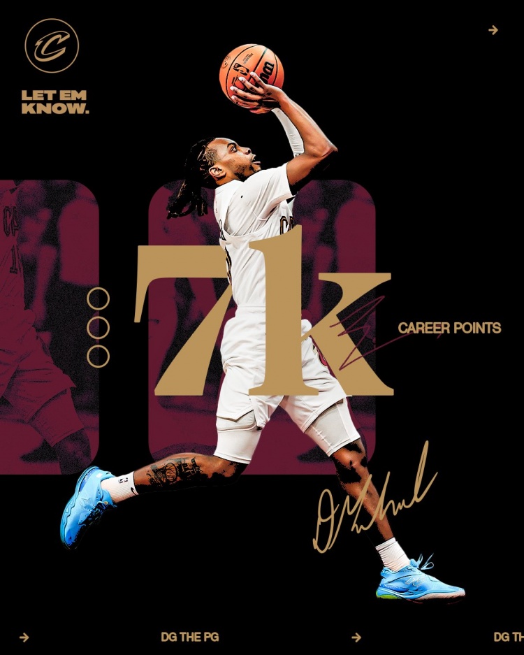  未來可期！加蘭騎士生涯得分達到7000分 隊史第11位！